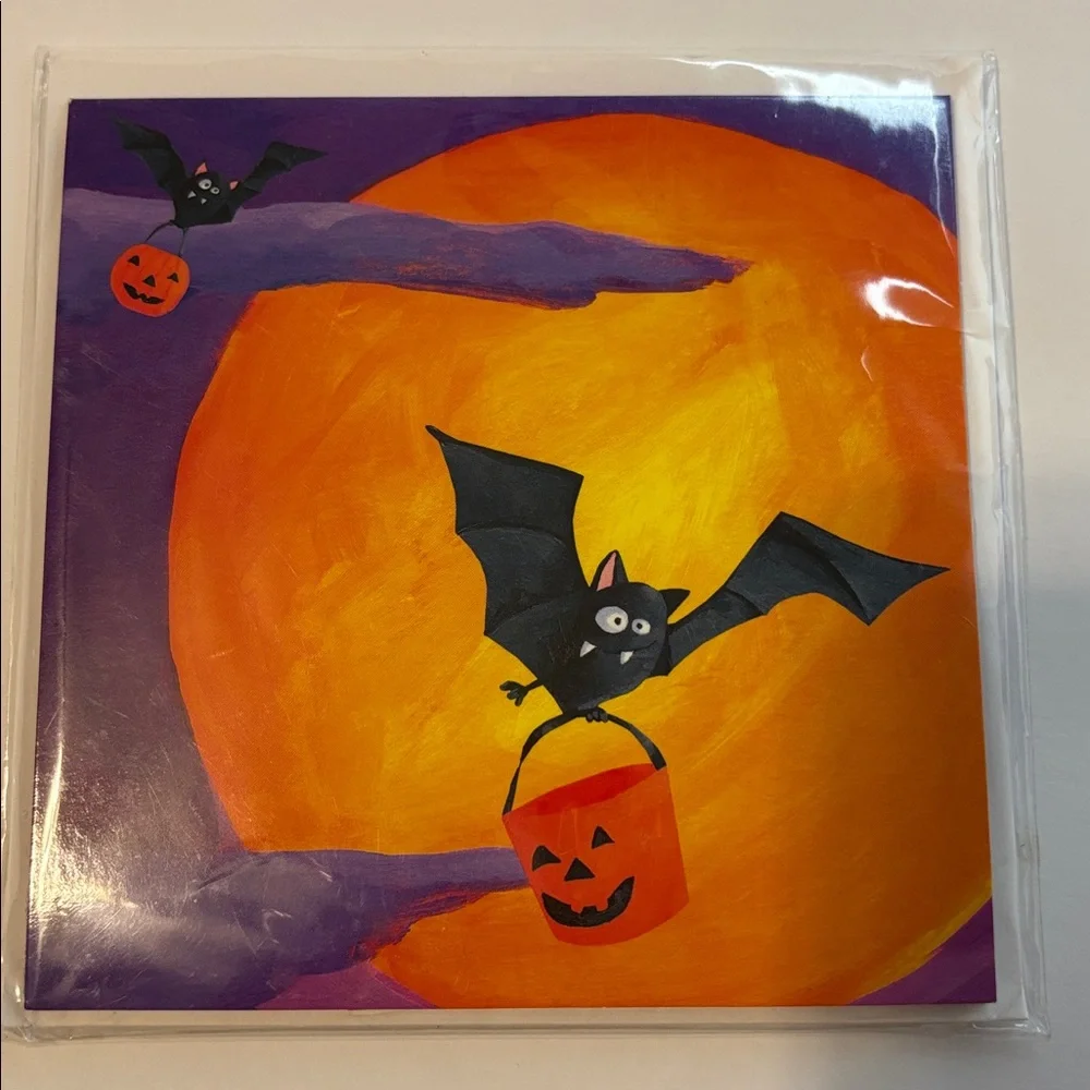 Papyrus Halloween Pop-Up Greeting Card, 2 Vampire mobile Cards, 2 Treat Bags